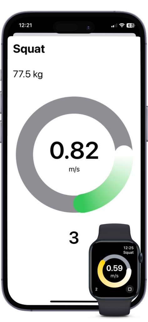 Spleeft - Velocity Based Training - Fitness App - Apple Watch