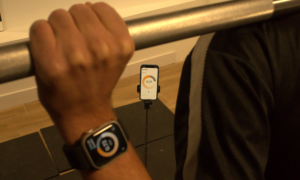 Measure barbell velocity with apple watch