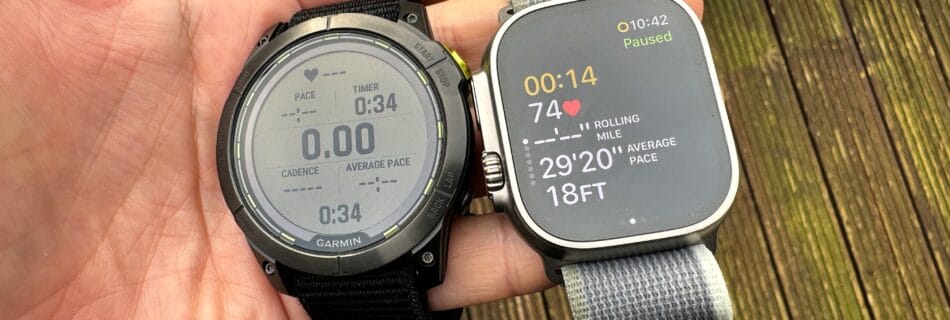 Comparación entre Garmin y Apple Watch