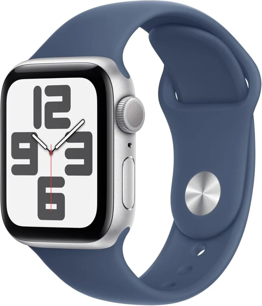 2025 年最佳健身追踪器:积极生活方式的首选 9 Apple Watch SE de 2.ª 一代 GPS 智能手表,配有 40 毫米 Blanco Estrella 铝箔和 Correa Deportiva Blanco Estrella - Talla S_M。监控 entreno y sueño y Resistencia al Agua _ Amazon.es_ Electrónica
