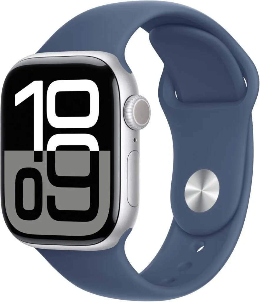 2025 年最佳健身追踪器:积极生活方式的首选 1 Apple Watch Series 10 GPS 智能手表配备 Caja de Aluminio Negro Brillante de 46 毫米和 Correa Deportiva Negro - Talla S_M。监护仪、心电图应用程序、Pantalla Retina Siempre Activa _ Amazon.es_ Electrónica