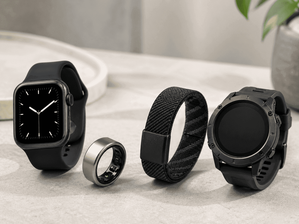 Mejor wearable en 2026 Apple Watch, Oura, WHOOP, Garmin